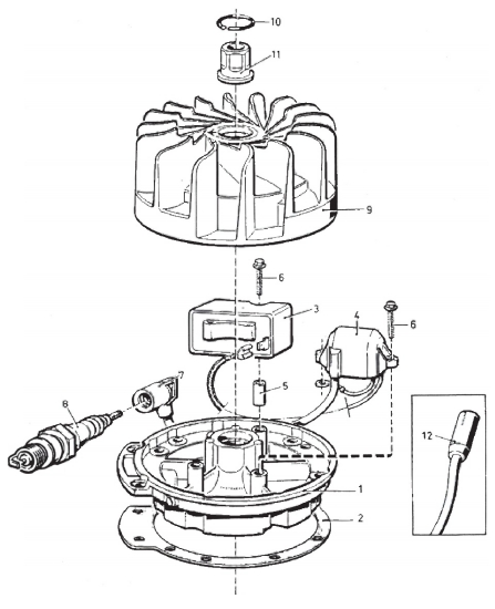 YN27C gasoline rock drill machine